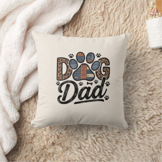 Coussin DOG Papa - Amoureux des chiens