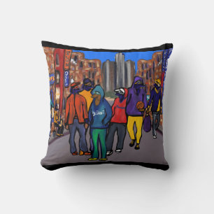 Coussin Dog Town City - Détroit