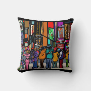 Coussin Dog Town City - NOUVELLE-YORK