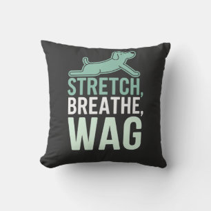 Coussin Doga Yoga Chien Bien-être Animal Étirement Conscie