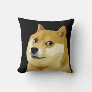 Coussin Dogecoin Doge Day À La Lune Stock marché Crypto