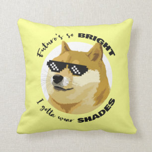 Coussin Dogecoin Future Sunglasses Stock Crypto