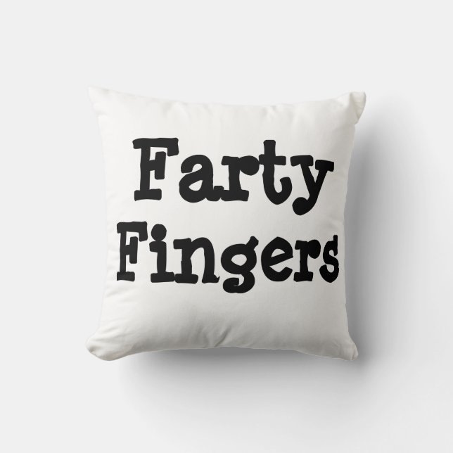 Coussin Doigts farants (Recto)