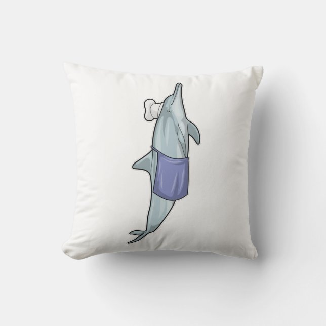 Coussin Dolphin as Cook (Recto)