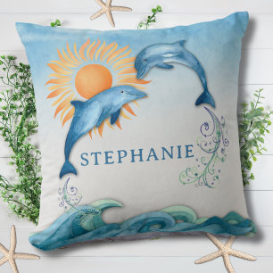 Coussin Dolphin personnalisé