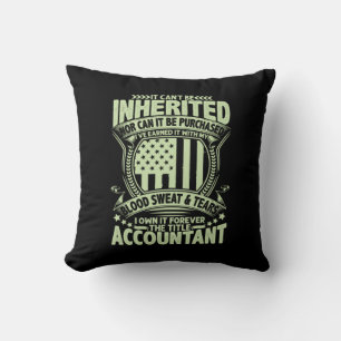 Coussin Don comptable Le comptable de titre