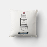 Don d'illustration de gâteau Mariage personnalisé