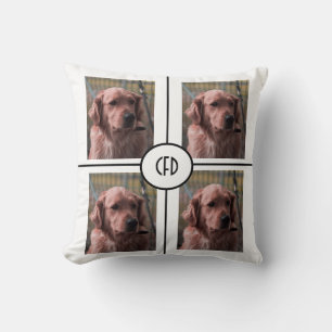 Coussin Don photo de chien pour propriétaire de chien