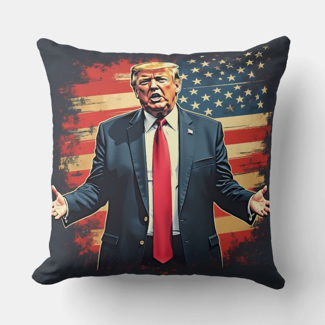 Coussin Donald Trump (Recto)