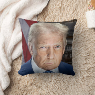 Coussin Donald Trump 2025 Portrait du président américain