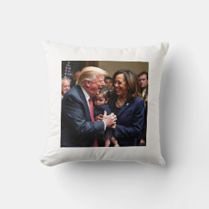 Coussin Donald Trump Kamala harris