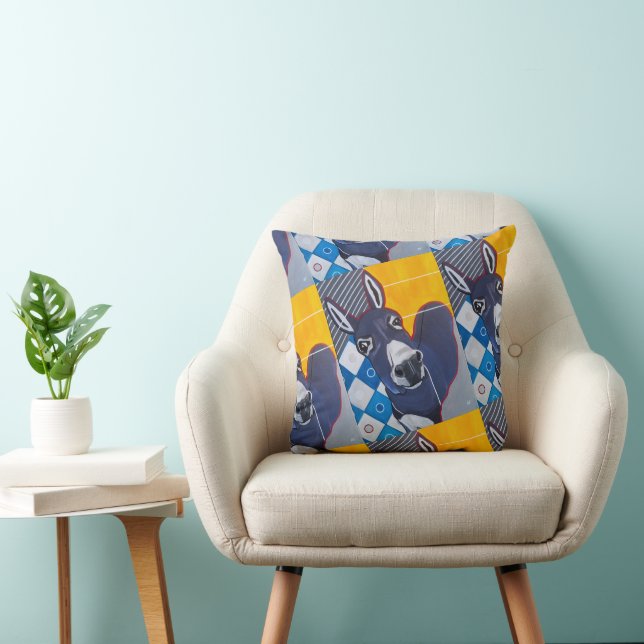 Coussin Donkey Punch Painting by Alfred Fox (Chaise)