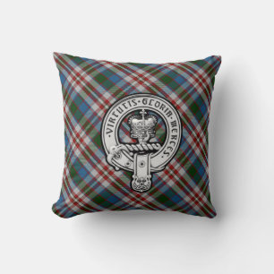 Coussin Donnachaidh (Robertson) Robe de chasse tartan Cres