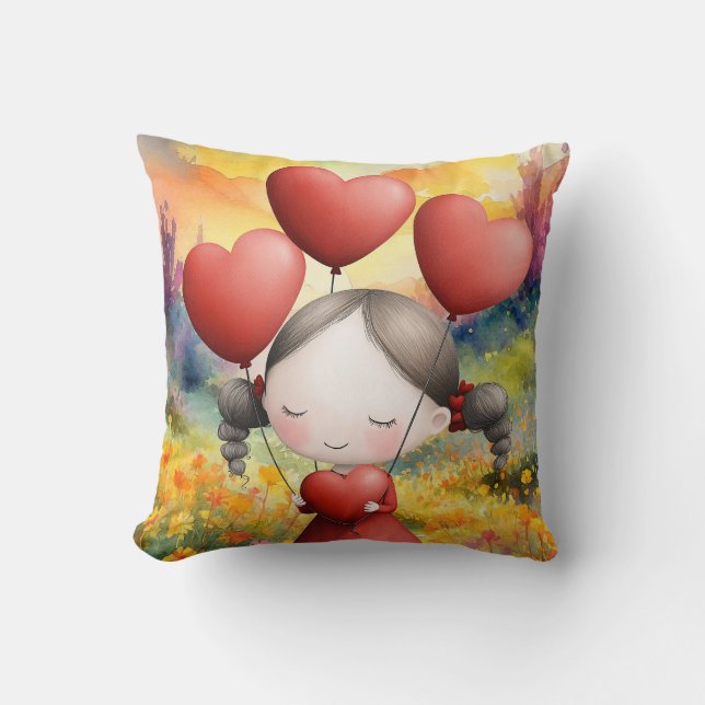 COUSSIN DONNER TOUT L'AMOUR DE SON CŒUR (Recto)