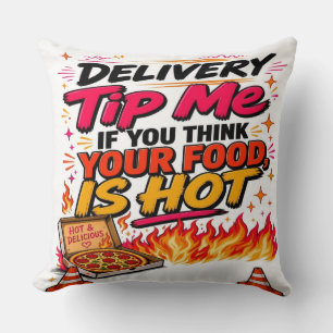 Coussin Donnez-moi un pourboire