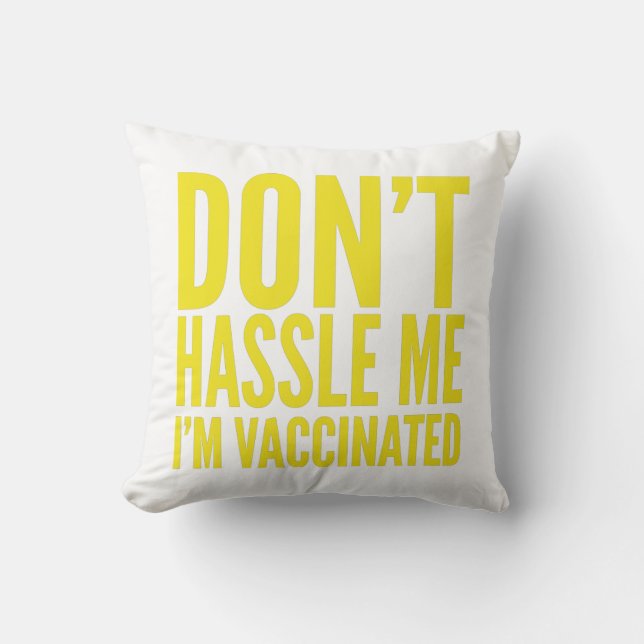 COUSSIN DON'T HASSLE ME I'M VACCINATED  (Recto)