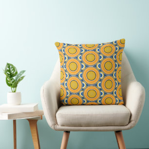 Coussin Donut Garanti Avec Traces Turquoises