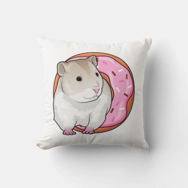 Coussin Donut Hamster (Recto)