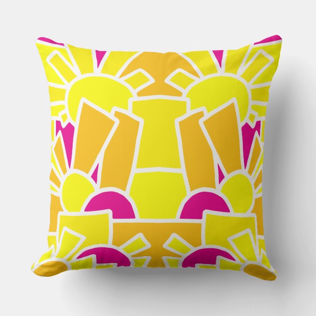 Coussin Doodle Festif Art 42 (Recto)