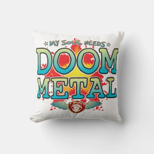 Coussin Doom Metal Soul