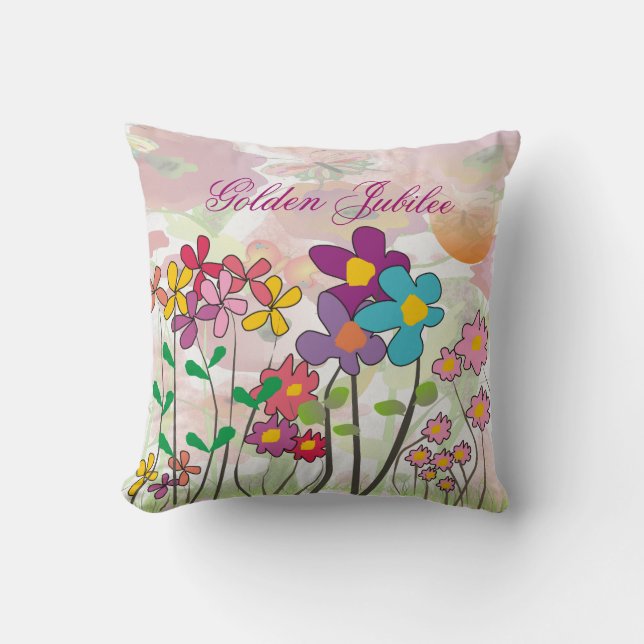 Coussin d'or de jubilé de nonnes catholiques (Recto)