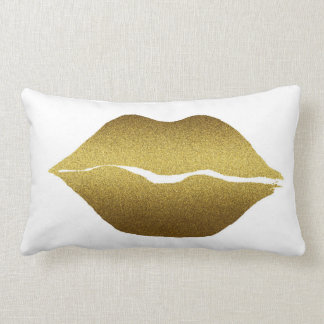 Coussin d'or de lèvres