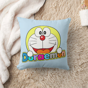Coussin Doraemon Fanart personnalisé