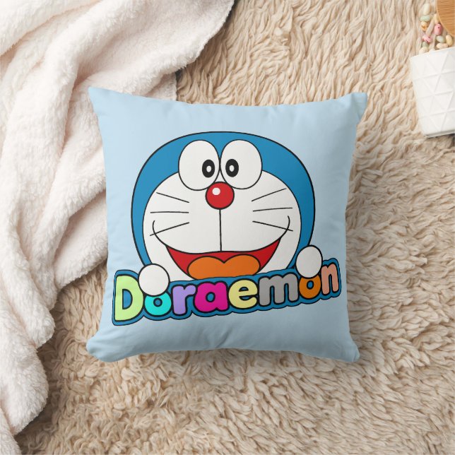 Coussin Doraemon Fanart personnalisé (Couverture)