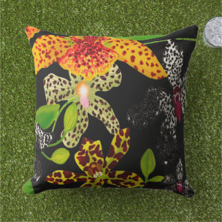 Coussin d'orchidées