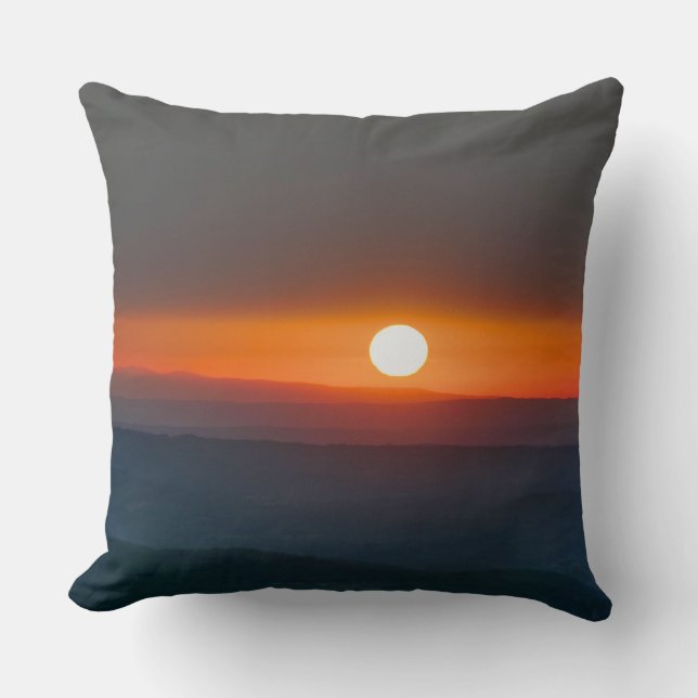 Coussin Dordogne Sunrise (Recto)