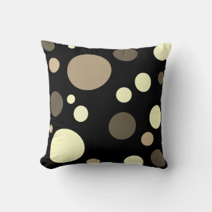 Coussin d'oreiller à lancer de boules de crème