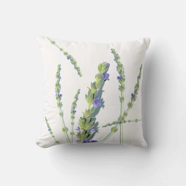 Coussin d'oreiller à lave violet (Recto)