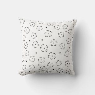 Coussin Dossier de fleurs personnalisé pour cadeau d'anniv