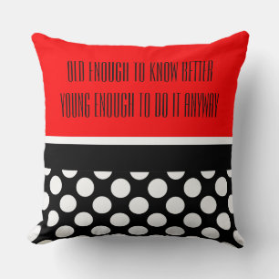 Coussin Dots sans couture motif blanc + votre backgr.