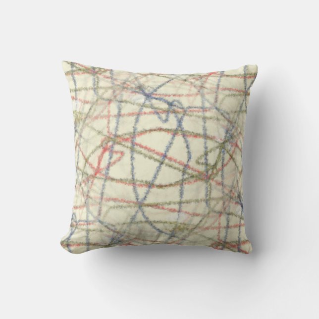 Coussin Dotted Lines Designer Pillow (Recto)