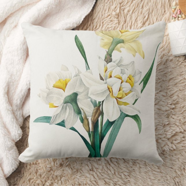 Coussin Double Daffodil,  Pierre-Joseph Redouté, 1827 (Couverture)