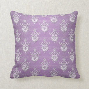 Coussin Double Damask Lavender Purple