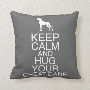 Coussin double impression Grand Danois
