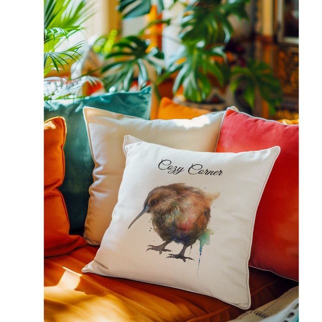 Coussin Douce Kiwi, personnalisé (Créateur téléchargé)