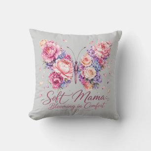 Coussin Douce Maman Fleurissant dans le Confort