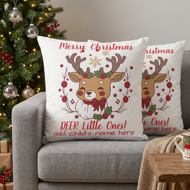 Coussin Douces ''PETITS'' Couleurs Saisonnières Noël (Créateur téléchargé)