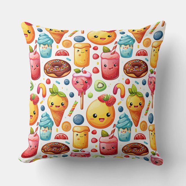 Coussin Douceurs gaies et amusantes (Recto)