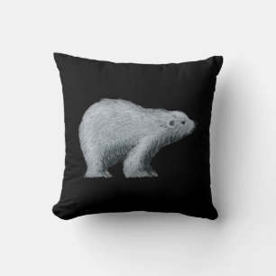 Coussin d'ours polaire