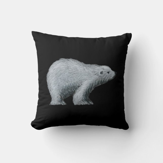 Coussin d'ours polaire (Recto)