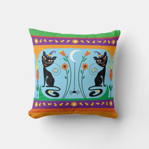 Coussin Doux favoris et floraisons effrayantes