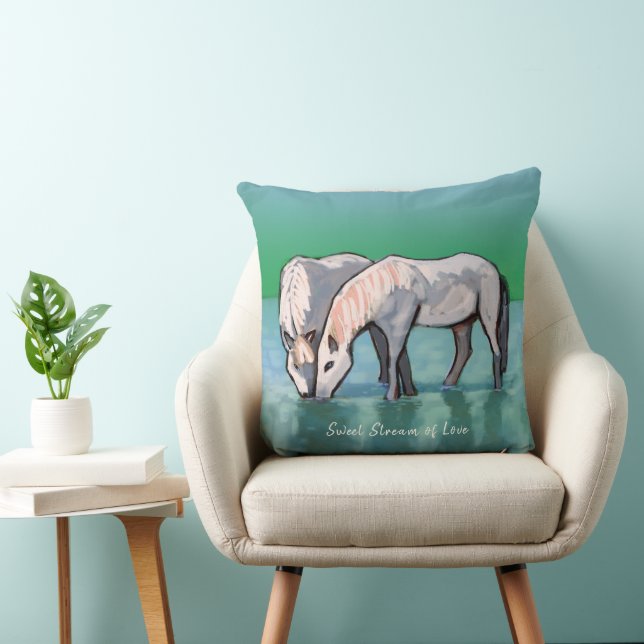 Coussin Doux flux de l'oreiller de jet d'amour (Chaise)
