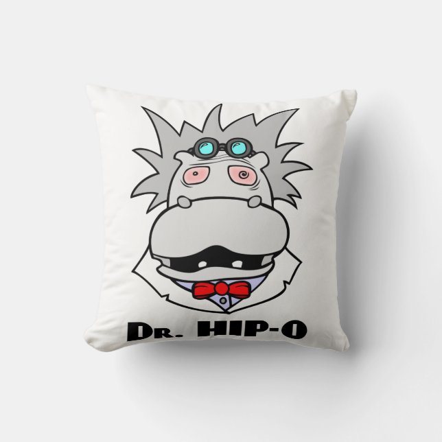 Coussin Dr Hip-O & Monster (Recto)