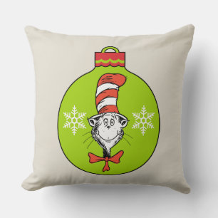 Coussin Dr. Seuss Grinch Chapeau de Chat Ornement