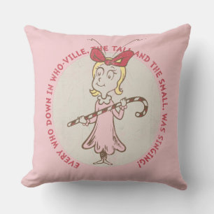 Coussin Dr Seuss   Grinch   Cindy-Lou Qui - Mignonne Quot