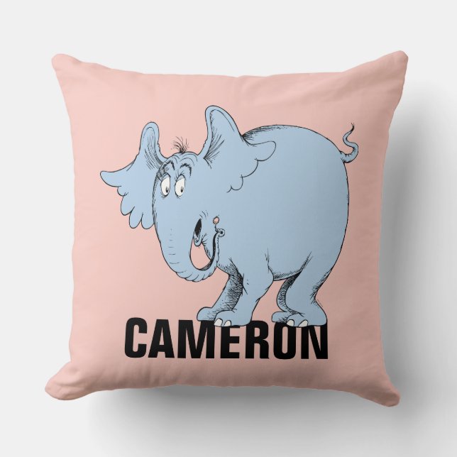Coussin Dr Seuss | Horton Hears Whos (Recto)